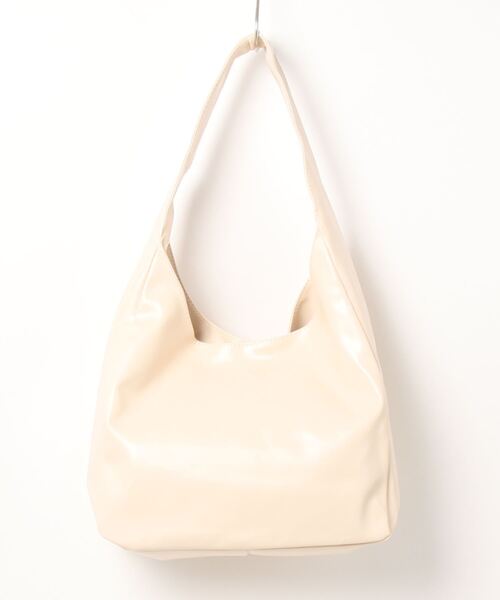 HIKA(ヒカ)の「【HIKA】PU レザー ショッピングBAG(トートバッグ・レディース・ホワイト/ブラウン/ブラック・FREE)」の9枚目の写真