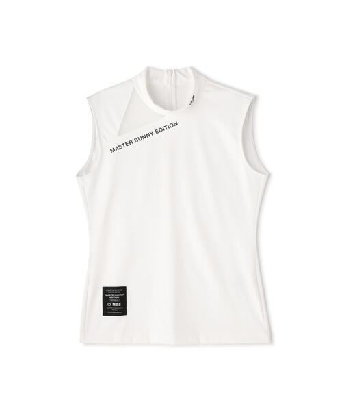 マスターバニー スリーブレス ハイネックカットソー ホワイト 2(L) マスターバニー スリーブレス ハイネックカットソー ホワイト 2(L)