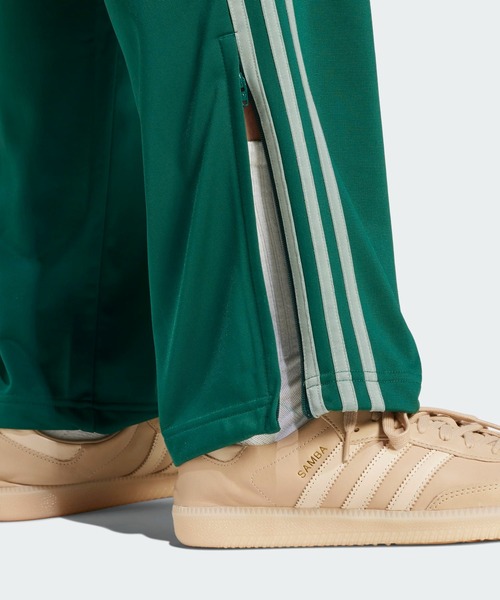 美品 アディダスオリジナルス ファイヤーバード トラックパンツ M 緑 刺繍 美品 アディダスオリジナルス ファイヤーバード トラックパンツ