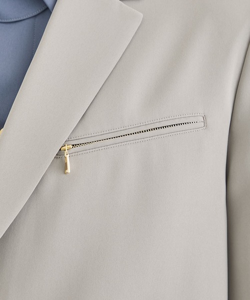 CULLNI(クルニ)の「STUDIOUS別注 BLAZER(テーラードジャケット・メンズ・ブラック/ベージュ/ネイビー・1/2)」の4枚目の写真