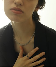 ORLEAN（オルレアン）の「【ORLEAN】 シンプルロープチェーンネックレス サージカルステンレス ユニセックス（ネックレス）」