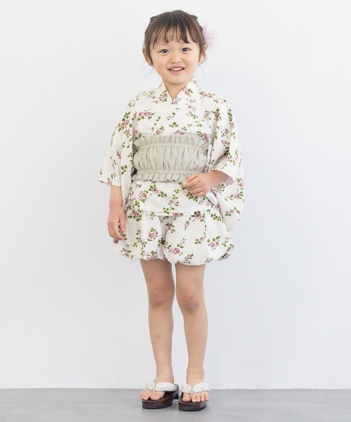 浴衣リメイク　パンツセットアップ 浴衣リメイク パンツ セットアップ 着物リメイク 綿 江戸秀粹染