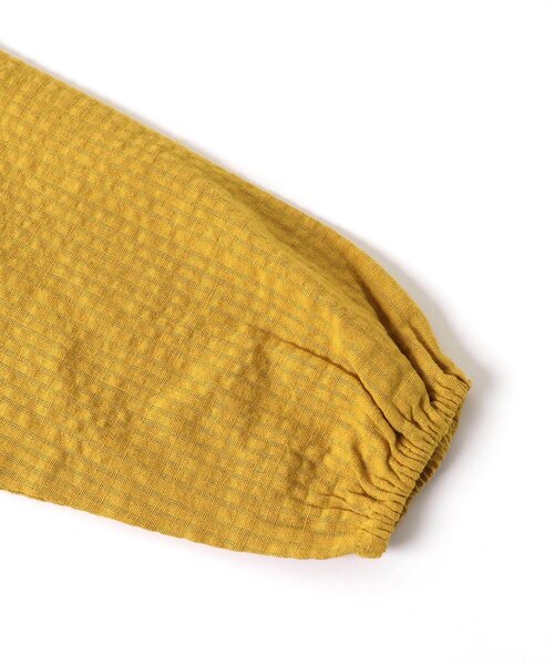 BREEZE（ブリーズ）の「モックネック総柄ワンピース（ワンピース・キッズ・アイボリー/ミント/マスタード/レッド・80/90/100/110/120/130/140）」の16枚目の写真