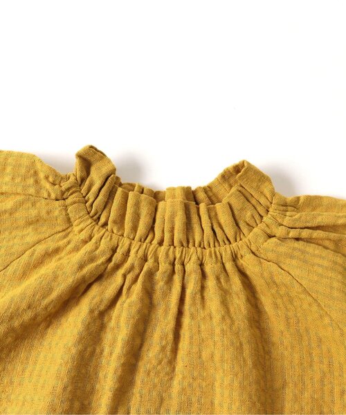 BREEZE（ブリーズ）の「モックネック総柄ワンピース（ワンピース・キッズ・アイボリー/ミント/マスタード/レッド・80/90/100/110/120/130/140）」の17枚目の写真