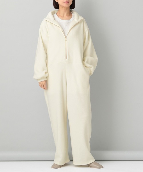 e/rm(イーアールエム)の「【e/rm】フォルモサフリースオールインワン(つなぎ/オールインワン・レディース・アイボリー/ベージュ系その他・FREE)」の12枚目の写真