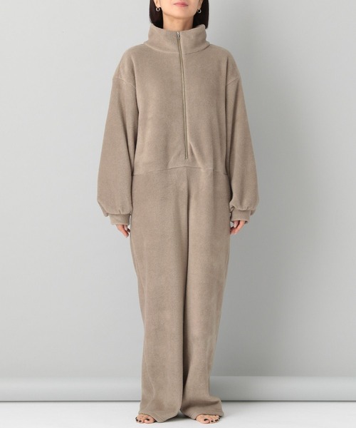 e/rm(イーアールエム)の「【e/rm】フォルモサフリースオールインワン(つなぎ/オールインワン・レディース・アイボリー/ベージュ系その他・FREE)」の5枚目の写真