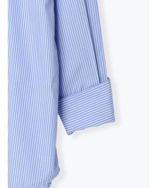 Te chichi（テチチ）の「ブロードチュニックシャツ（シャツ/ブラウス・レディース・ベージュ/オフホワイト/ブルー・F）」の19枚目の写真