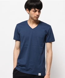 AZUL by moussy | 汗染み防止天竺Vネック半袖T(Tシャツ/カットソー)