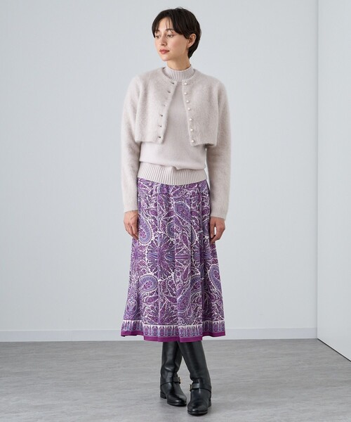 アナイ・カシミヤ ・アンサンブル アンサンブル FLUFFYカーディガン＋