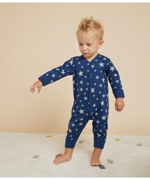 PETIT BATEAU | プリント足なしロンパース(ロンパース)