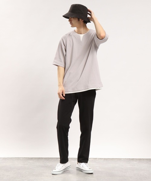 GLOBAL WORK Smile Seed Store(グローバルワーク スマイルシードストア)の「ストレッチレギュラーストレート/190189(その他パンツ・メンズ・ブラック/ホワイト系その他6/チャコール/ネイビー・LARGE/SMALL/MEDIUM/X-LARGE)」の10枚目の写真