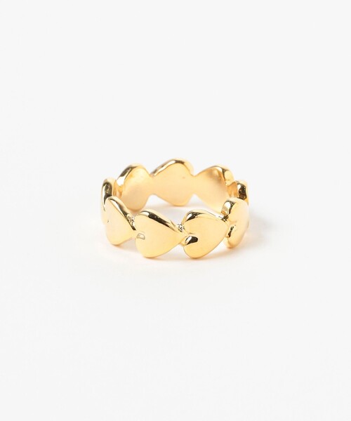 Ray BEAMS（レイビームス）の「Ray BEAMS / エポライン ハート リング（リング・レディース・レッド/ホワイト・ONE SIZE）」の3枚目の写真