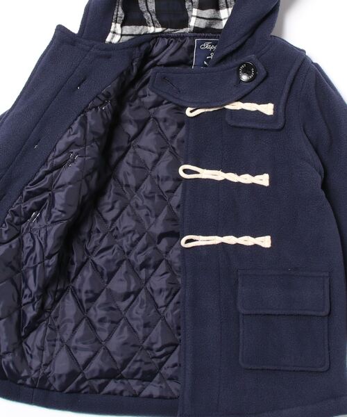 Tappet（タペット）の「ダッフルコート（ダッフルコート・キッズ・ネイビー/キャメル・120cm/130cm/100cm/110cm/140cm/150cm/160cm）」の4枚目の写真