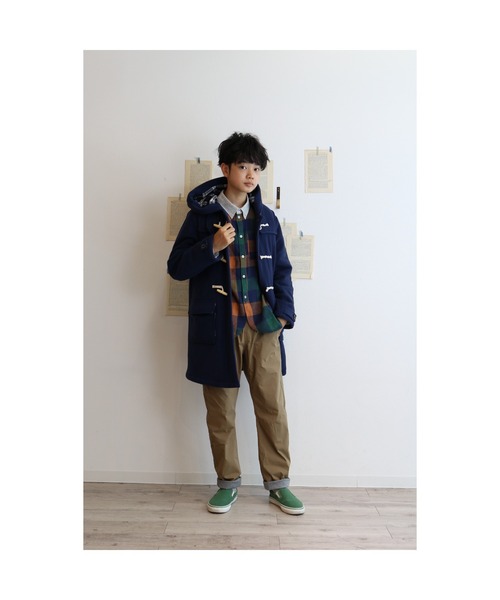 Tappet（タペット）の「ダッフルコート（ダッフルコート・キッズ・ネイビー/キャメル・120cm/130cm/100cm/110cm/140cm/150cm/160cm）」の7枚目の写真