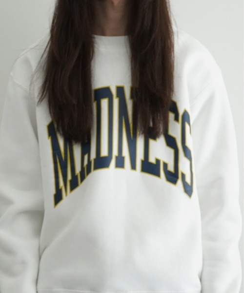 Black Weirdos(ブラックウィドウ)の「Black Weirdos Crewneck sweatshirt(madness)(スウェット・メンズ・ホワイト・S)」の3枚目の写真