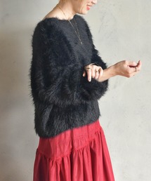 シャギーショートプルオーバー