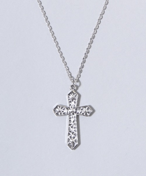 Figments（フィグメンツ）の「クロスチャームネックレス（ネックレス・レディース・シルバー/ブラック・FREE）」の14枚目の写真