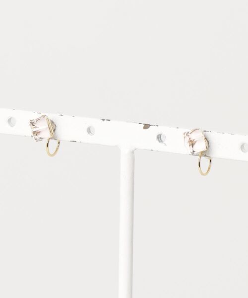 itam（アイタム）の「【itam】アイタム/ ノンホールピアス/ 金属アレルギー対応イヤリング（イヤリング・レディース・ブラック/ブルー/ピンク/ホワイト/ベージュ・FREE）」の15枚目の写真