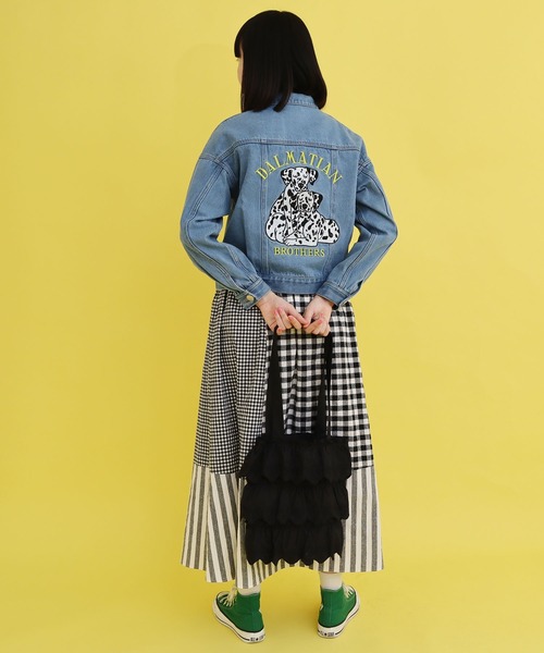 didizizi（ディディジジ）の「ティータイムレースフリルバッグ（トートバッグ・レディース・その他/ブラック/ホワイト・FREE）」の12枚目の写真