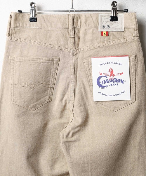 CIMARRON（シマロン）の「【Kt】【CIMARRON JEANS】COLOR DENIM FLARE（デニムパンツ・レディース・オレンジ/ベージュ・26/25）」の7枚目の写真