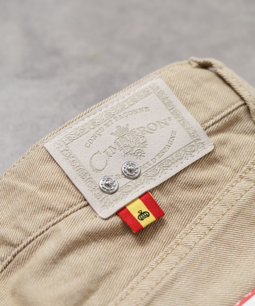 CIMARRON（シマロン）の「【Kt】【CIMARRON JEANS】COLOR DENIM FLARE（デニムパンツ・レディース・オレンジ/ベージュ・26/25）」の6枚目の写真