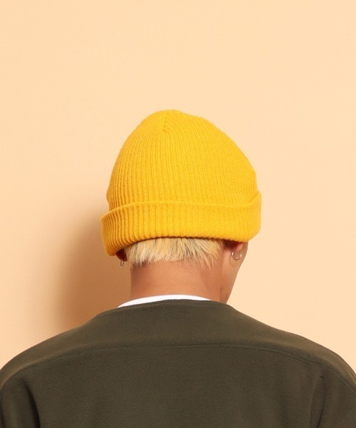 ROTAR（ローター）の「Acrylic Watch CAP（ニットキャップ/ビーニー・メンズ・マスタード/インディゴブルー/パープル/バーガンディー/グリーン/ブラック・FREE）」の8枚目の写真