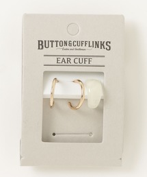 BUTTON＆CUFFLINKS（ボタンアンドカフリンクス）の「BUTTON＆CUFFLINKS　ボタンアンドカフリンクス：フープピアス×イヤーカフ（イヤーカフ）」