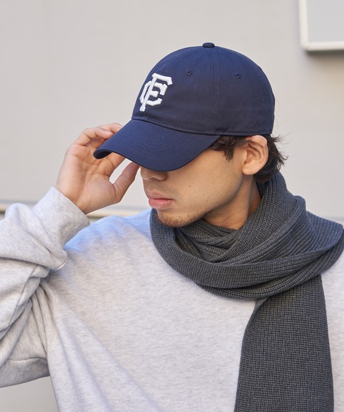 Franklin Climbing(フランクリンクライミング)の「【ESSENTIAL】ツイルエンブレム3D刺繍CAP(キャップ・メンズ・ブラック/カーキ/ベージュ系その他/ネイビー・FREE)」の4枚目の写真