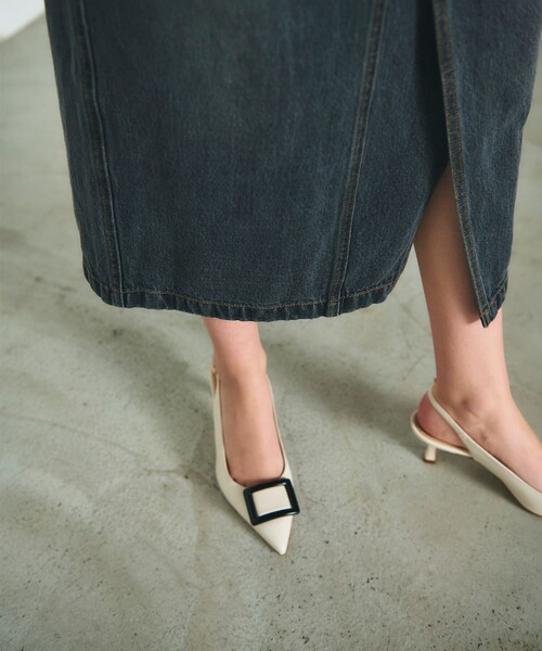 GRACE CONTINENTAL（グレースコンチネンタル）の「タイトデニムスカート（デニムスカート・レディース・インディゴブルー/ブラック・38/36）」の14枚目の写真