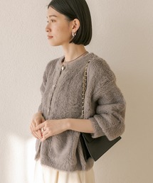 RIVE DROITE | ラメフェザー2WAYカーデ(カーディガン/ボレロ)