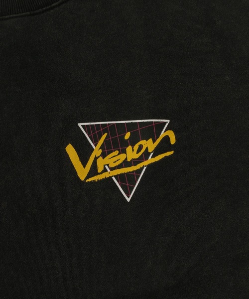 VISION STREET WEAR（ヴィジョンストリートウェア）の「【VISION STREET WEAR/ヴィジョンストリートウェア】スノーウォッシュ加工ヴィンテージスウェット/ビッグシルエット（スウェット・メンズ・ブラック/ブラック系その他2/ブラック系その他・XL/L/M）」の16枚目の写真