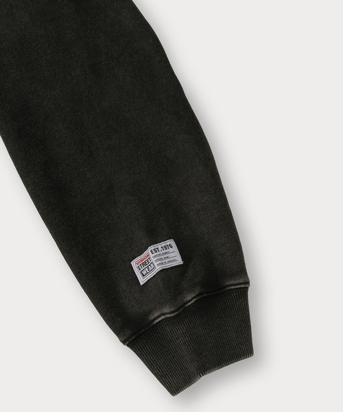 VISION STREET WEAR（ヴィジョンストリートウェア）の「【VISION STREET WEAR/ヴィジョンストリートウェア】スノーウォッシュ加工ヴィンテージスウェット/ビッグシルエット（スウェット・メンズ・ブラック/ブラック系その他2/ブラック系その他・XL/L/M）」の15枚目の写真