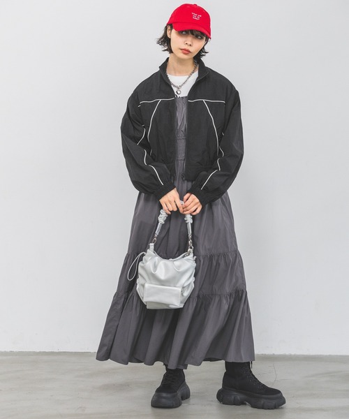 PAGEBOY(ページボーイ)の「ドロストミニBAG(ショルダーバッグ・レディース・ブラック/シルバー・FREE)」の19枚目の写真