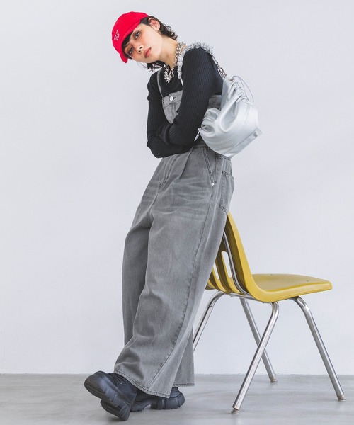 PAGEBOY(ページボーイ)の「ドロストミニBAG(ショルダーバッグ・レディース・ブラック/シルバー・FREE)」の15枚目の写真