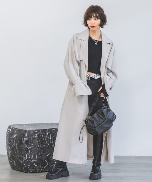 PAGEBOY(ページボーイ)の「ドロストミニBAG(ショルダーバッグ・レディース・ブラック/シルバー・FREE)」の12枚目の写真