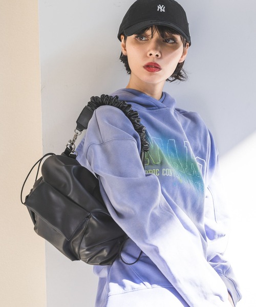 PAGEBOY(ページボーイ)の「ドロストミニBAG(ショルダーバッグ・レディース・ブラック/シルバー・FREE)」の6枚目の写真