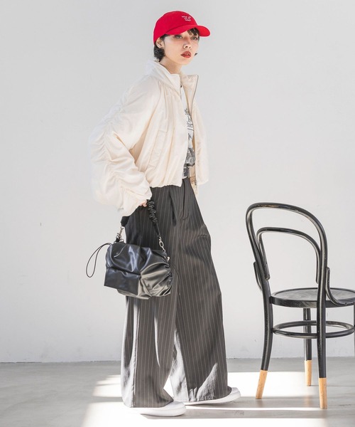 PAGEBOY(ページボーイ)の「ドロストミニBAG(ショルダーバッグ・レディース・ブラック/シルバー・FREE)」の7枚目の写真