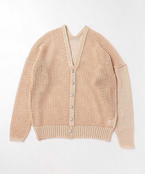 sulvam（サルバム）の「＜sulvam＞ Mesh Cardigan/カーディガン