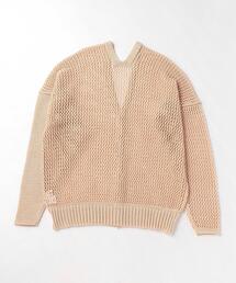sulvam（サルバム）の「＜sulvam＞ Mesh Cardigan/カーディガン