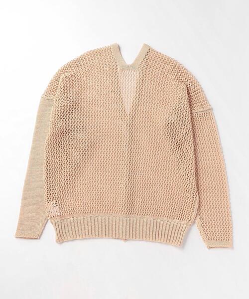 sulvam（サルバム）の「＜sulvam＞ Mesh Cardigan/カーディガン