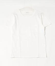 クルーネック ポケットTシャツ