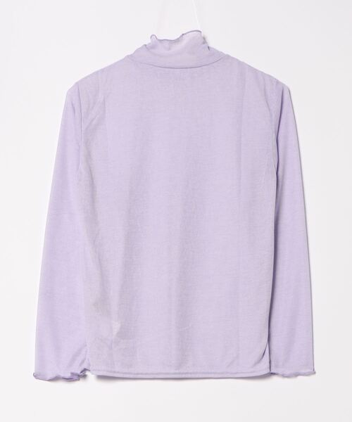 カヤ（カヤ）の「【カヤ】春霞トップス（Tシャツ/カットソー・レディース・ライトパープル/ライトグリーン/ライトピンク/スミクロ・FREE）」の15枚目の写真