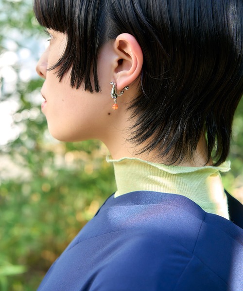 カヤ（カヤ）の「【カヤ】春霞トップス（Tシャツ/カットソー・レディース・ライトパープル/ライトグリーン/ライトピンク/スミクロ・FREE）」の9枚目の写真