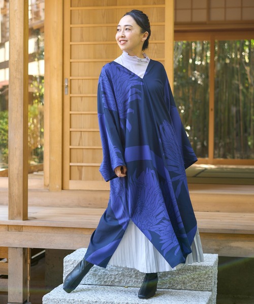 カヤ（カヤ）の「【カヤ】春霞トップス（Tシャツ/カットソー・レディース・ライトパープル/ライトグリーン/ライトピンク/スミクロ・FREE）」の13枚目の写真