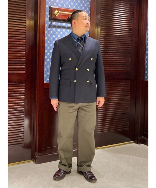 BROOKS BROTHERS(ブルックスブラザーズ)の「ミラクルクリンプウール ダブル6釦 ブレザー Classic(テーラードジャケット・メンズ・ネイビー・38SHT/40SHT/42SHT/36SHT)」の19枚目の写真