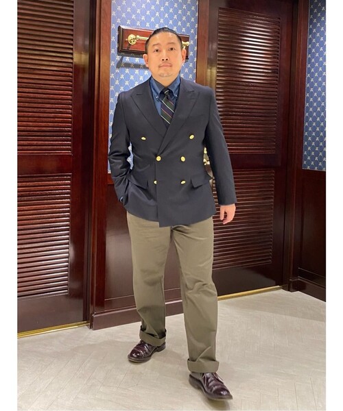 BROOKS BROTHERS(ブルックスブラザーズ)の「ミラクルクリンプウール ダブル6釦 ブレザー Classic(テーラードジャケット・メンズ・ネイビー・38SHT/40SHT/42SHT/36SHT)」の20枚目の写真