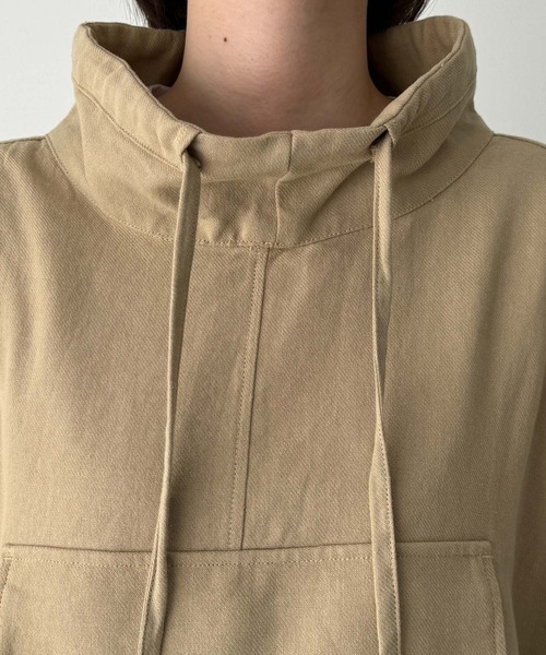 CANAL JEAN(キャナルジーン)の「RED CHOP WORKS コットンアノラック(その他アウター・レディース・ベージュ/ホワイト・ONE SIZE)」の15枚目の写真