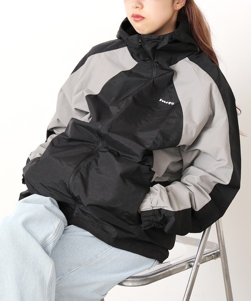 HUF(ハフ)の「HUF/ハフ HUF SET SHELL JACKET ナイロンジャケット(ナイロンジャケット・メンズ・ブラック・M/L/XL)」の16枚目の写真
