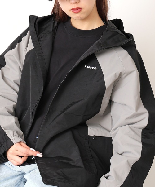 HUF(ハフ)の「HUF/ハフ HUF SET SHELL JACKET ナイロンジャケット(ナイロンジャケット・メンズ・ブラック・M/L/XL)」の15枚目の写真