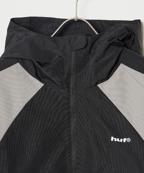 HUF(ハフ)の「HUF/ハフ HUF SET SHELL JACKET ナイロンジャケット(ナイロンジャケット・メンズ・ブラック・M/L/XL)」の4枚目の写真